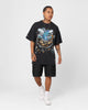 Mitchell & Ness Charlotte Hornets About To Explode T-Shirt Faded Black