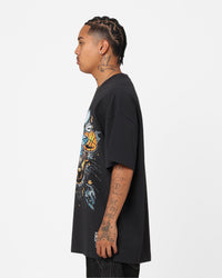 Mitchell & Ness Charlotte Hornets About To Explode T-Shirt Faded Black
