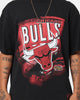 Mitchell & Ness Chicago Bulls Abstract T-Shirt Faded Black