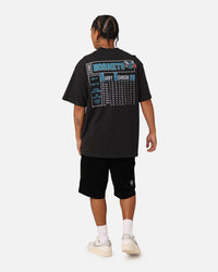 Mitchell & Ness Charlotte Hornets Larry Johnson Player & Stats T-Shirt Black