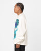 Mitchell & Ness Charlotte Hornets Suns Out Crewneck Vintage White