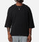 XXIII Waffle Midsleeve T-Shirt Black