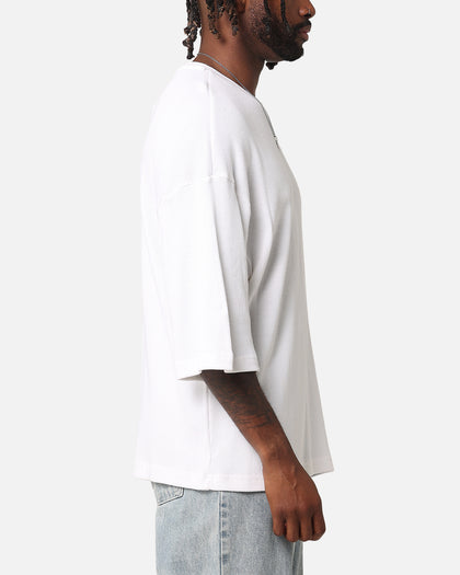 XXIII Waffle Midsleeve T-Shirt White