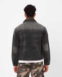 XXIII Cooper Denim Jacket Black Acidwash