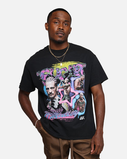 UFC By Goat Crew Sean O'Malley Sugar Spray T-Shirt Black Wash