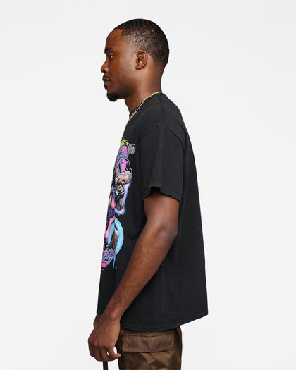 UFC By Goat Crew Sean O'Malley Sugar Spray T-Shirt Black Wash