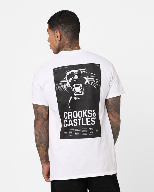 Crooks & Castles Trouble Maker T-Shirt White