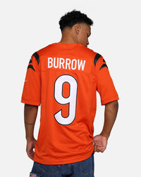 Nike Cincinnati Bengals Joseph Burrow #9 Limited Jersey University Orange