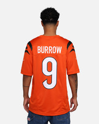 Nike Cincinnati Bengals Joseph Burrow #9 Limited Jersey University Orange