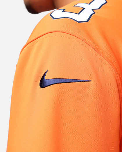 Nike Denver Broncos Russell Wilson #3 Limited Jersey Brilliant Orange
