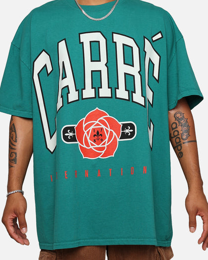 Carre Rose International Box T-Shirt Green