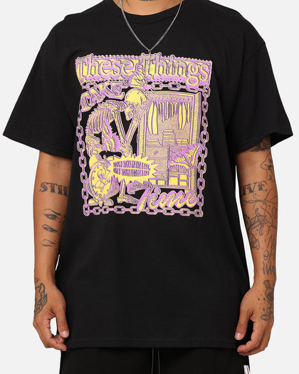 Rats Get Fat Time T-Shirt Black