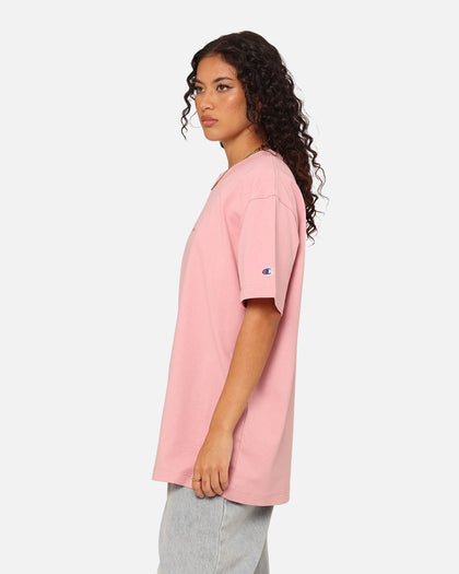 Champion Women's Heritage Oversized T-Shirt Peculiar Pink