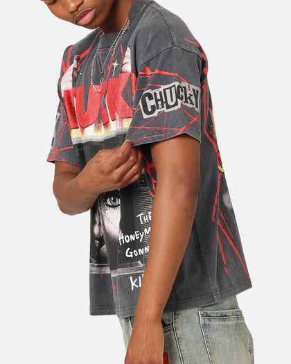 American Thrift X Chucky Colossal T-Shirt Black Wash