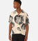 Market Bitmap Short Sleeve Button Up Shirt Ecru