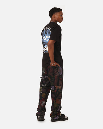 Market Flowerbed T-Shirt Black