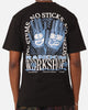 Market Flowerbed T-Shirt Black