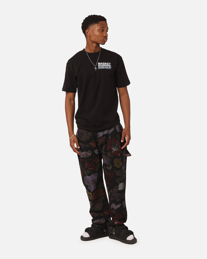 Market Flowerbed T-Shirt Black