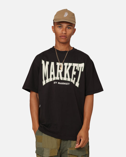 Market Persistent Logo T-Shirt Washed Black