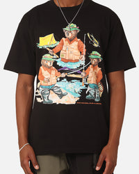 Market Sportsman Bear T-Shirt Black