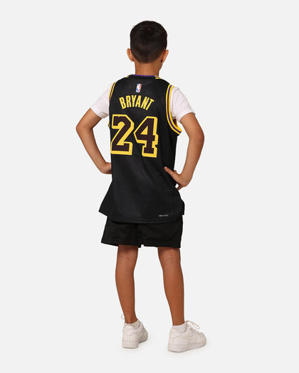 Nike Kids' Los Angeles Lakers Kobe Bryant Mamba City Edition Swingman Jersey Black