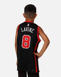 Nike Kids' Chicago Bulls Zach LaVine City Edition 2023/24 Swingman Jersey Black
