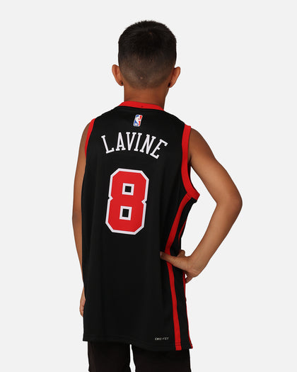 Nike Kids' Chicago Bulls Zach LaVine City Edition 2023/24 Swingman Jersey Black