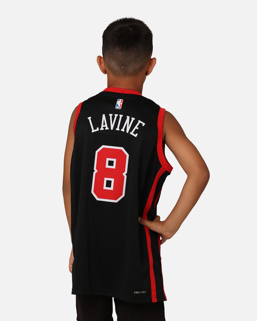 Nike Kids' Chicago Bulls Zach LaVine City Edition 2023/24 Swingman Jersey Black