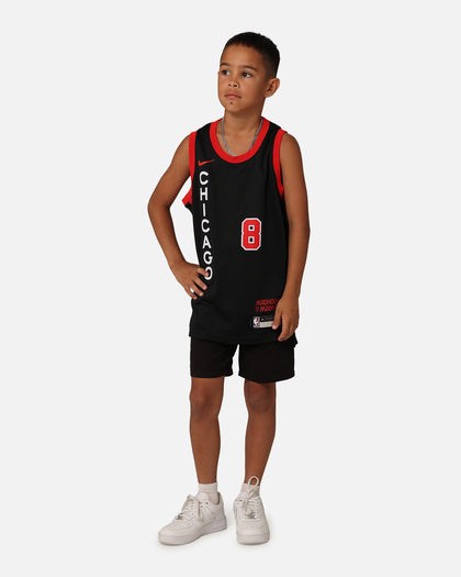 Nike Kids' Chicago Bulls Zach LaVine City Edition 2023/24 Swingman Jersey Black