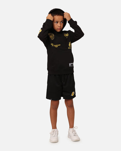 NBA Kids' Los Angeles Lakers Union Fleece Hoodie Black