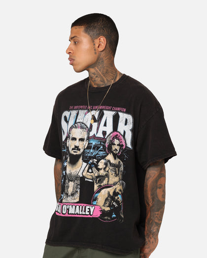 UFC By Goat Crew Sean O'Malley Champion T-Shirt Black Wash