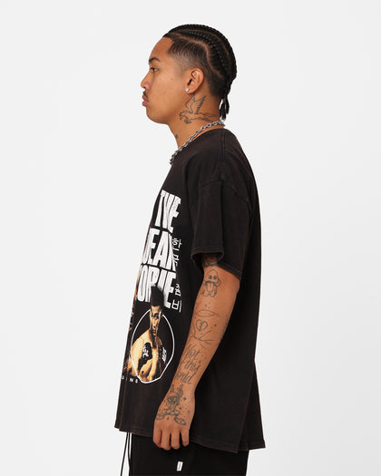 UFC By Goat Crew Chan Sung Jung The Korean Zombie Vintage T-Shirt Black Wash