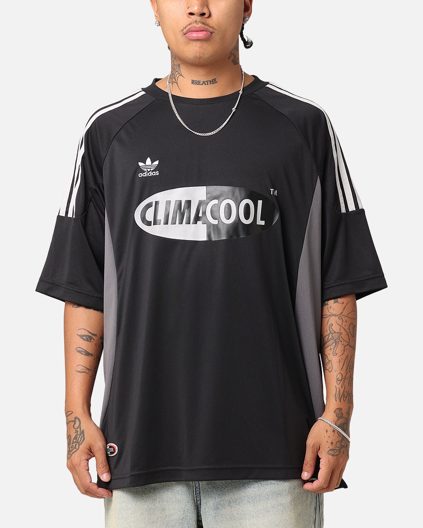 adidas climacool シャツ L KANKO 18 Adidas Climacool Jersey Black | Culture Kings NZ