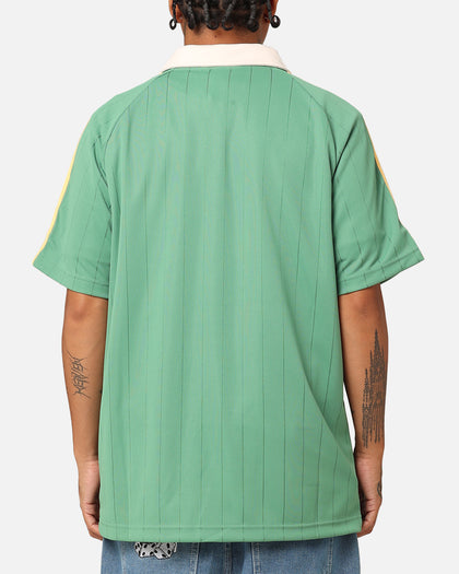 Adidas Pinstripe Jersey Preloved Green