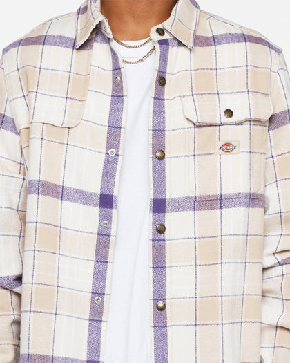 Dickies Nimmons Plaid Long Sleeve Shirt Check