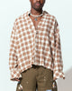 Loiter Kimono Flannel Tan