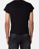 MNML Fitted Rib T-Shirt Black