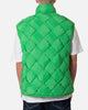 MNML Woven Puffer Vest Green