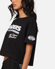 Pro Standard Women's Las Vegas Raiders Fast Lane Cropped T-Shirt Black