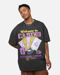 Culture Kings Casino Vegas T-Shirt Washed Black