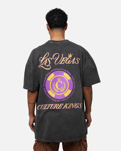 Culture Kings Casino Vegas T-Shirt Washed Black