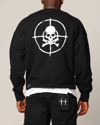 Saint Morta Post Humanous Crewneck Black