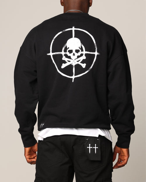 Saint Morta Post Humanous Crewneck Black