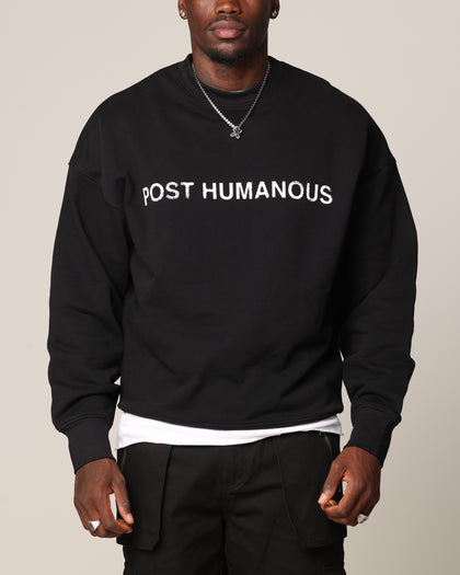Saint Morta Post Humanous Crewneck Black