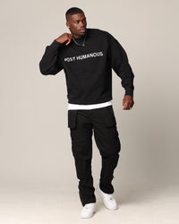 Saint Morta Post Humanous Crewneck Black