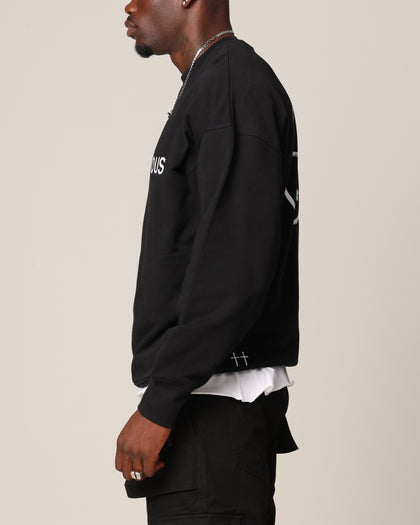 Saint Morta Post Humanous Crewneck Black