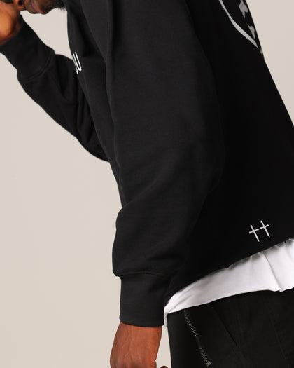 Saint Morta Post Humanous Crewneck Black