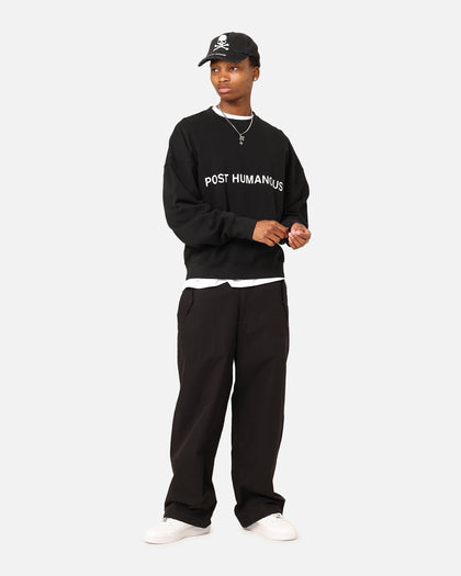 Saint Morta Post Humanous Crewneck Black
