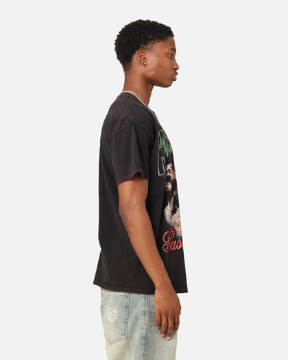 UFC By Goat Crew Kelvin Gastelum Vintage T-Shirt Black Wash