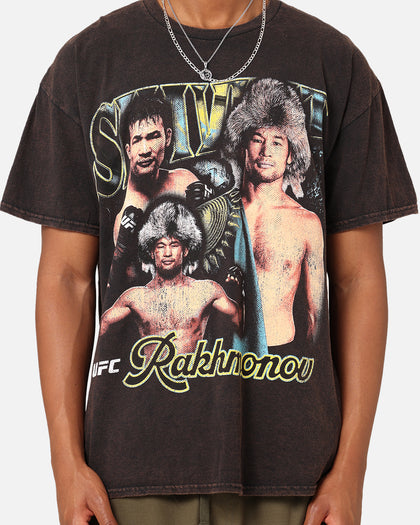 UFC By Goat Crew Shavkat Rakhmonov Vintage T-Shirt Black Wash